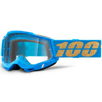100% Accuri 2 Clear Lens Off Road Motorcycle Goggle - Waterloo