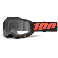 100% Accuri2 Off Road Motorcycle  Goggle Borego Clear Lens