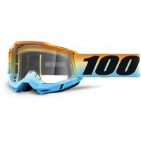 100% Accuri2 Off Road Motorcycle  Goggle Sunset Clear Lens