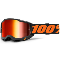 100% Accuri2 Off Road Motorcycle  Goggle Chicago Mirror Red Lens