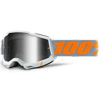 100% Accuri2 Off Road Motorcycle  Goggle Speedco Mirror Silver Lens