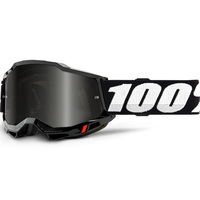 100% Accuri2 Off Road Motorcycle  Sand Goggle Black Smoke Lens
