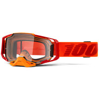 100% Armega Off Road Motorcycle  Goggle Litkit Clear Lens