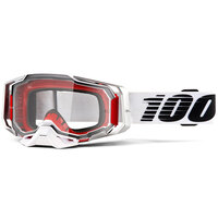 100% Armega Off Road Motorcycle  Goggle Light Saber Clear Lens