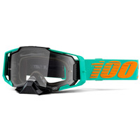 100% Armega Off Road Motorcycle  Goggle Clark Clear Lens