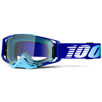 100% Armega Off Road Motorcycle  Goggle Royal Clear Lens