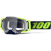 100% Armega Off Road Motocycle Goggle Deker Clear Lens