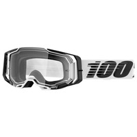 100% Armega Off Road Motocycle Goggle Atmos Clear Lens