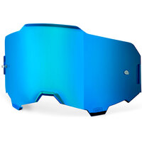 100% Armega Off Road Motocycle Goggle Blue Mirror Lens