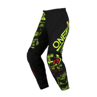 O'Neal 2023 Element Attack V.23 Pants - Black/Neon Yellow