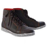 Oxford Jericho Mens Motorcycle Boots Brown Uk 8 (Euro 42)