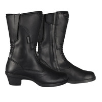 Oxford Valkyrie Ladies Motorcycle Boots  Black  