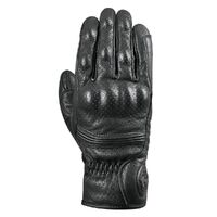 Oxford Tucson Mens Vented Leather  Motorcycle Glove  Black 