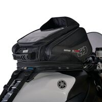 Oxford S30R Strap On Motorcycle Tank Bag Black