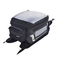Oxford F1 Motorcycle Luggage S18 Strap-On Motorcycle Tank Bag Black 18L