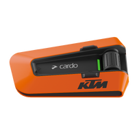 Scala Rider Cardo PACKTALK Edge KTM Single Bluetooth Communication System