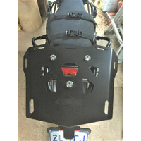 SRC Himalayan Rear Luggage Rack - Top Plate Only Black Alum Rack 2016 - 2020
