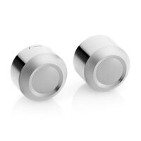 Rizoma Front Axle Nut Covers ZHD057L - Silver