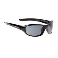 Ugly Fish R1077 Shiny Black Frame Smoke Lens Sunglasses