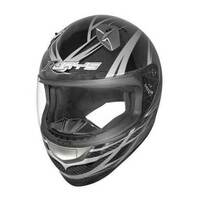 Rjays CFK1 Motorcycle Helmet Black/Grey Carbon 