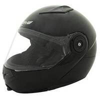 Rjays Strada TSS Motorcycle Helmet - Gloss Black (Md)