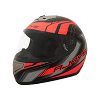 New Rjays Apex II Motorcycle Helmet - Black/Red