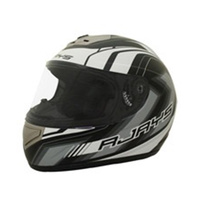 New Rjays Apex II Motorcycle Helmet - Black/White