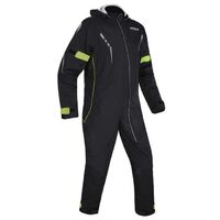 Oxford Storm seal Over Motorcycle Rain Suit - Black/Green