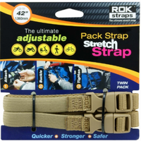 Rok Strap 310 To 1060 16Mm Wide Coyote Tan - 2 Pack