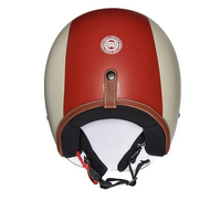 Spirit Fiberglass Ece Motorcycle Helmet Maroon - Large