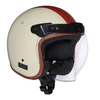 Spirit Fiberglass Ece Motorcycle Helmet  Maroon - X-Large