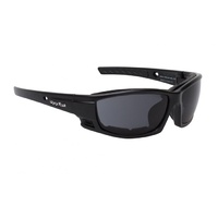 Ugly Fish RS404 Rocket Standard Matt Black Frame Silver Lens Sunglasses