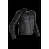 Rst Sabre CE Leather Motorcycle Jacket - Black