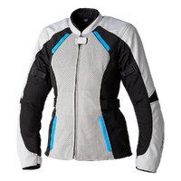 Rst Ava CE Vented Ladies Motorcycle Jacket - Blue/Silver