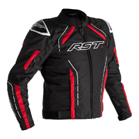 RST S-1 Vented Textile Motorcycle Jacket - Black/Red