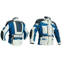Rst Adventure X-Pro CE Motorcycle Jacket Large - Sand/Blue