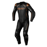RST Rst S-1 1 Piece Suit Black\Grey\Neon Orange (83) /50 (European)