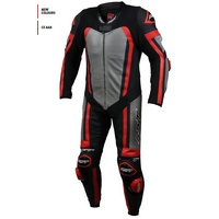 RST Motorcycle Pro Series EVO  Motorcycle Racing Suit Black/Grey/Red(13)- 48 Euro