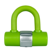 Lok-Up Heavy Duty U-Lock Fluro Green