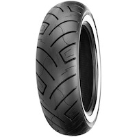 Shinko SR777 Harley/Metric Cruiser white Wall Motorcycle Tyre Rear 180/55-18 84 H T/L