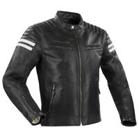 Segura Funky Motorcycle Jacket - Black/White