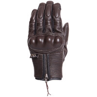 Segura Connor Leather Motorcycle Gloves - Brown