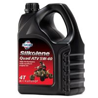 Silkolene Quad ATV 5W-40 Semi Synthetic Motorcycle Engine Oil - 4L