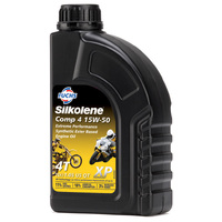 Silkolene Comp 4 15W-50 XP Synthetic Ester Motorcycle Engine Oil - 4L