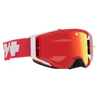 Spy Optic Foundation Checkers Red w/HD Clear Lens Goggles