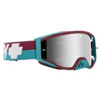 Spy Optic Foundation Plus Bolt Teal HD Smoke/Silver Spectra Mirror Lens Goggles