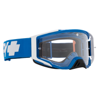 Spy Optic Foundation Checkers Blue w/HD Clear Lens Goggles