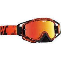 Spy Omen Flare Clear AFP Motorcycle Goggle - Smoke w/Red Spectra