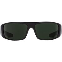 Spy Logan Black Happy Gray Green Lens Sunglasses