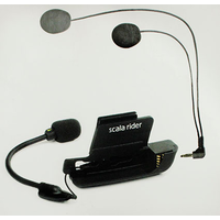 Scala Rider Cardo Audio/Microphone Kit W/Hybrid & Corded Microphone For G9X/G9